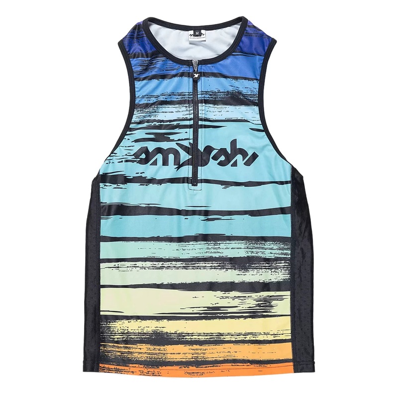 Smashfest Queen Tri Top with Zip - Women's M Multi