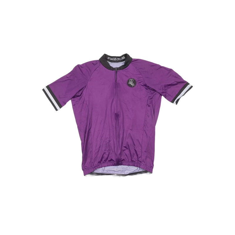 Attacus Cycling Short-Sleeve Jersey - Women's M Purple