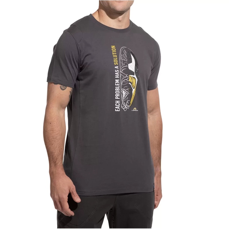 La Sportiva Solution T-Shirt M Carbon