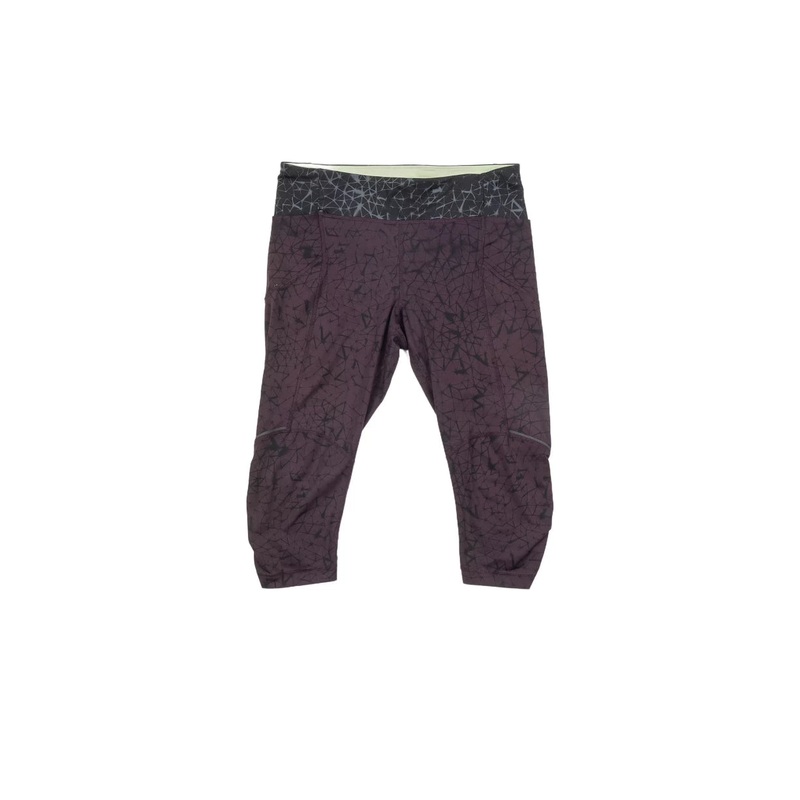 Lululemon Wunder Train Crop Legging Estimated 8/9 Purple