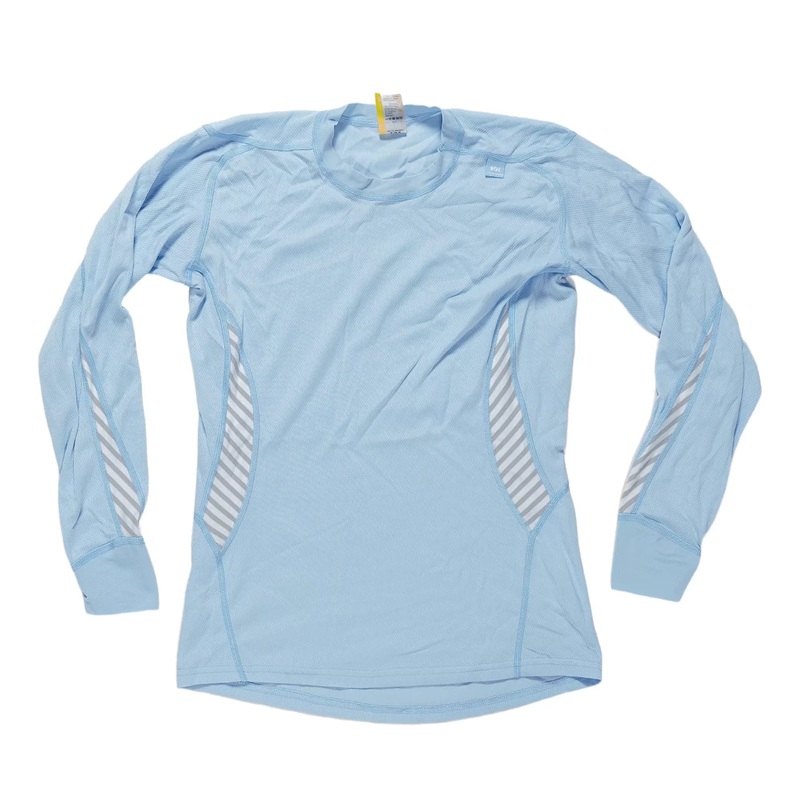 Helly Hansen Life Crew Performance Long Sleeve L Blue