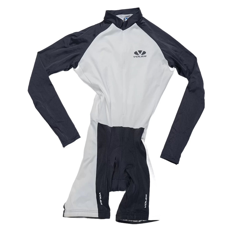 Voler Long Raglan Ion Long Sleeve Skin Suit - Men's S White