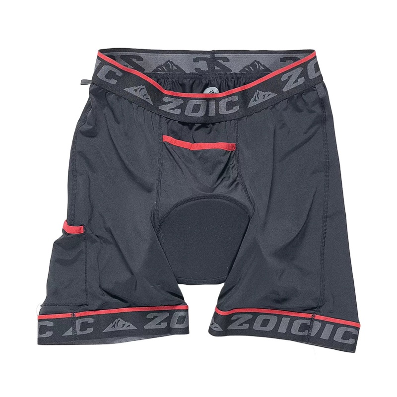 Zoic Essential 7 Liner - Men's M Black / Red