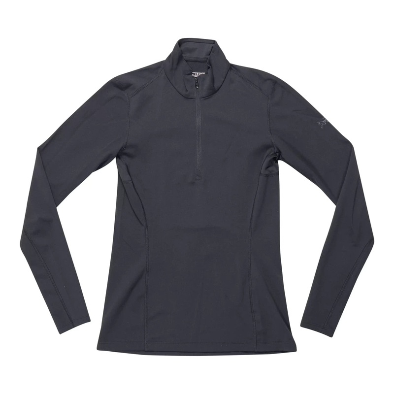 Arc'teryx Phase AR Zip Neck - Women's S Black