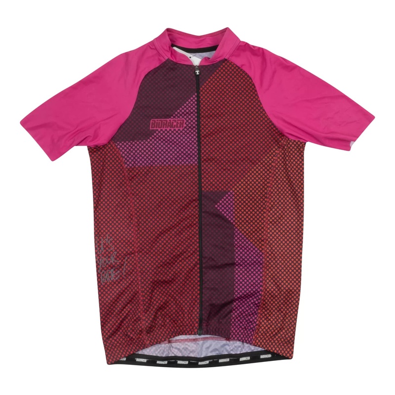 BIORACER Vesper Short-Sleeve Cycling Jersey - Women's L Black/Pink