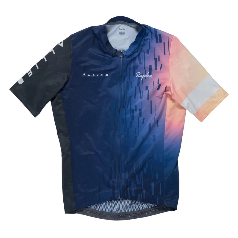 Rapha Midweight Race Jersey - Men's M Black/Blue