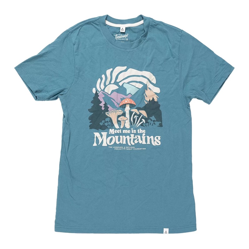 The Landmark Project Meet Me in the Mountains T-Shirt S Green
