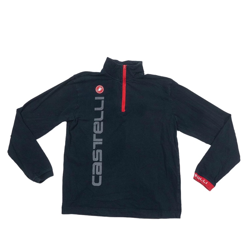 Castelli 1/4-Zip Thermal Cycling Jersey - Women's M Black