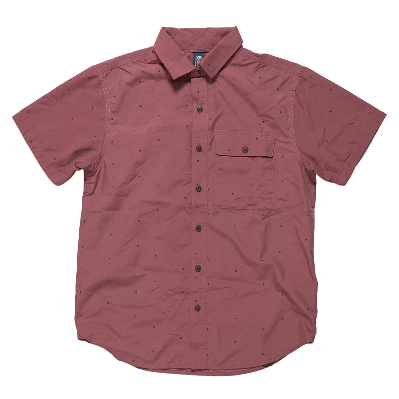 Mountain Hardwear Short Sleeve Shirt S Red