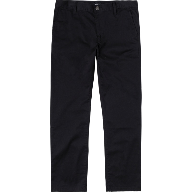 RVCA Men's The Weekend Stretch Pant Black 34x32