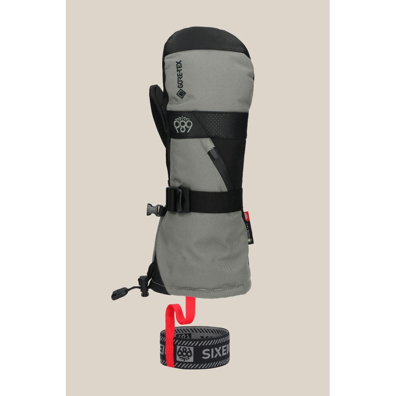 686 Mens Gore-Tex Smarty 3-In-1 Gauntlet Mitt charcoal M