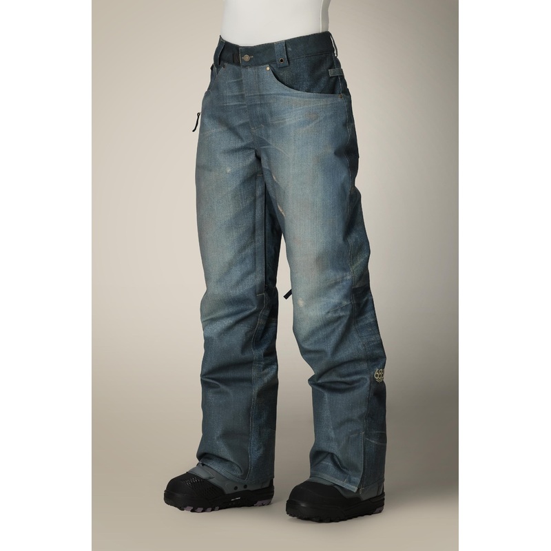 686 Womens Deconstructed Denim Insulated Pant 2026 Jean Small