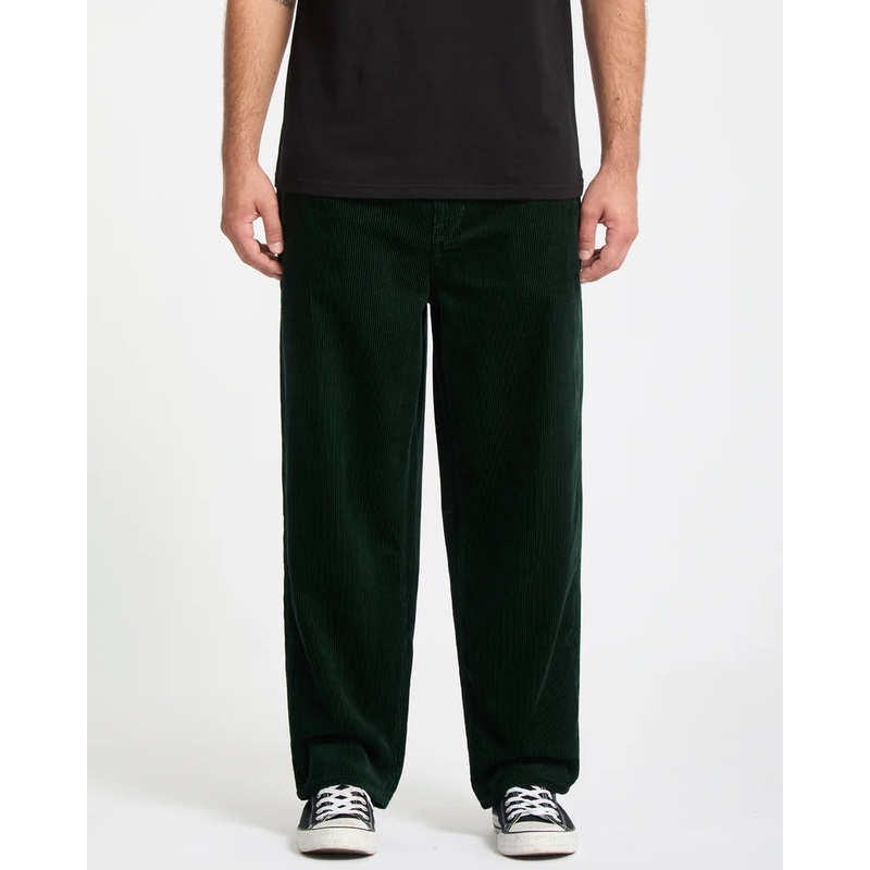 Volcom Mens Frickin Loose Tapered Cord Pants 2026 Scarab 32