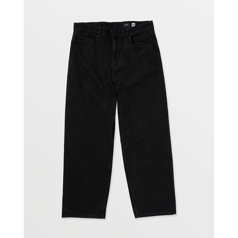 Volcom Mens Kinkade Denim Pants 2026 Blackwash 32