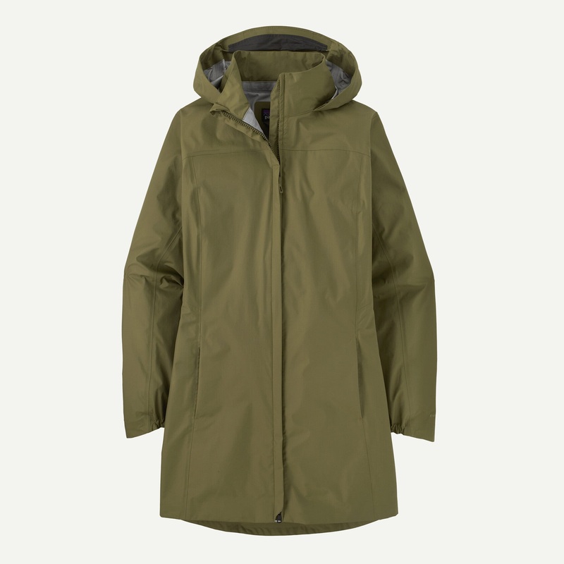 W TORRENTSHELL 3L RAIN PARKA S TENT GREEN